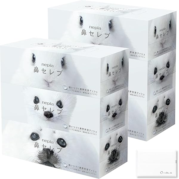 Amazon.co.jp: ティッシュ (400枚(200組) * 5箱パック * 2セット