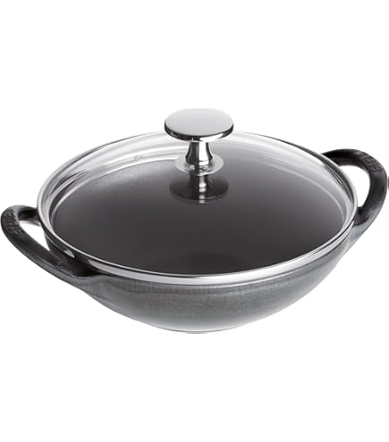 Amazon｜【アウトレット】 staub ストウブ 「 ベビー ウォック グレー