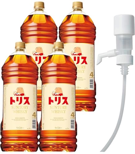 Amazon.co.jp: サントリー・トリスウイスキー・エクストラ・業務用・4L