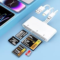 Amazon.co.jp: 【2025新安定高速版】SDカードリーダーメモリー