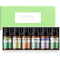エッセンシャルオイルセット　まとめ売り　精油 Amazon | PHATOIL エッセンシャルオイルセット 10ml×6本セット