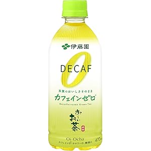 伊藤園 おーいお茶 カフェインゼロ 470ml ×24本 デカフェ・ノンカフェイン
