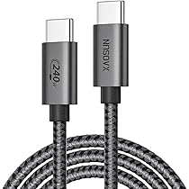 Amazon.co.jp: Type C to Type C ケーブル 5m Suptopwxm 240W