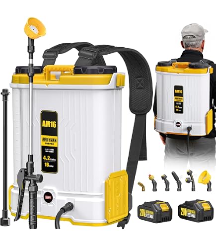 Amazon.co.jp: ZVTU電動噴霧器 充電式 背負式 18L インテリジェントな
