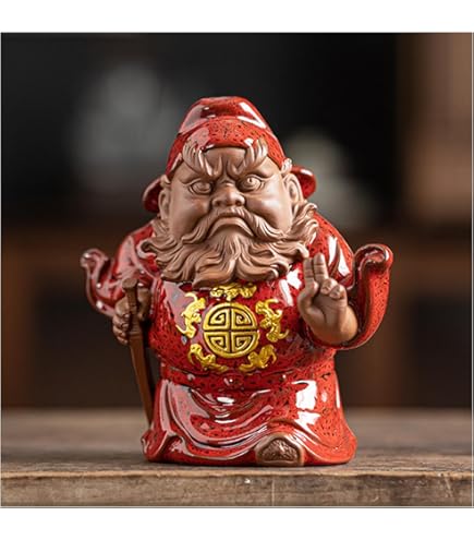 一刀彫 天然木彫刻 木彫 鍾馗 しょうき 仏像 神像 厄除け 学業成就 守護神 Amazon｜鍾馗様 鍾馗さま 鐘馗 仏像 木彫り仏像 魔除け・厄除けの