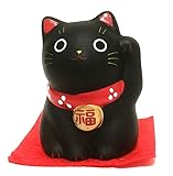 m-ro Maneki Neko Lucky Catブラック