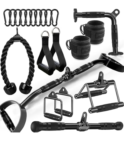 Amazon.co.jp: BLUSLM ケーブルアタッチメントラック ラットプルダウン