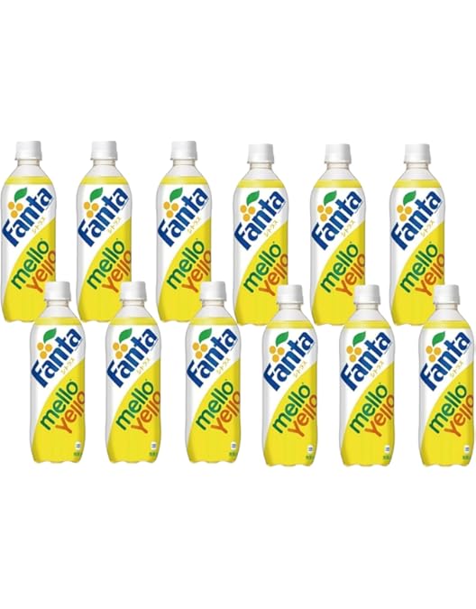 Amazon.co.jp: Coca-Cola Fanta Citrus & Mellow Yellow, 17.3 fl oz