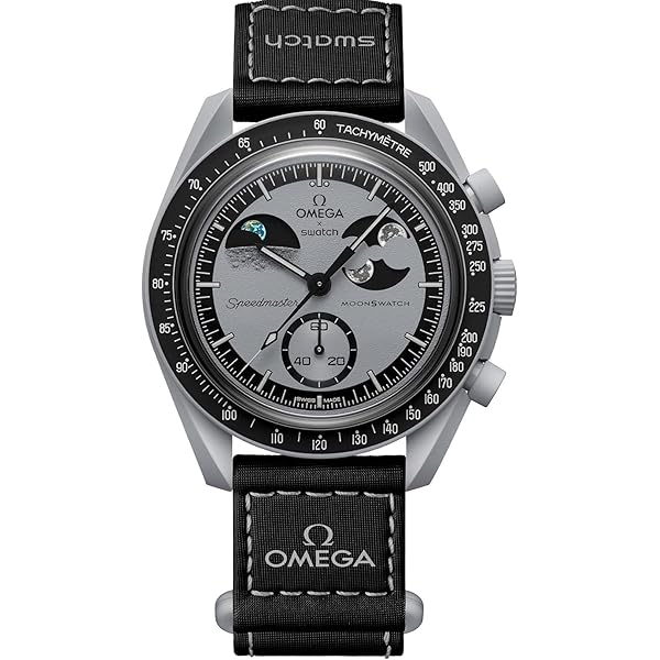 Omega x Swatch Moon Swatch Mission to The Moon Speedmaster Black