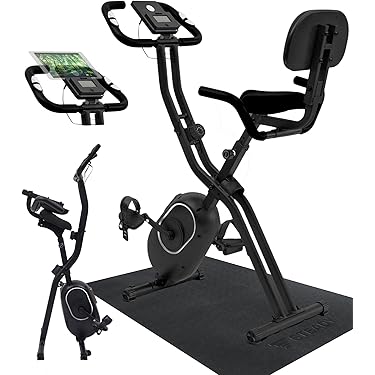 【美品】フィットネスバイク/エアロバイク 谷村実業 CROSS SPORTS エアロXバイク 折りたたみ エアロバイク