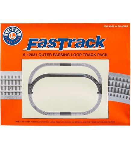 Amazon | Lionel FasTrack Grade Crossing w/ Flashers 612052 | 鉄道