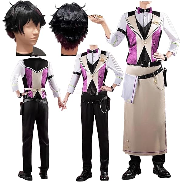 Amazon.co.jp: [HIRA] Vtuber Speciale 酒寄颯馬 コスプレ衣装+
