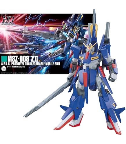 Amazon | HGUC 1/144 ZII (機動戦士Ζガンダム) | プラモデル 通販