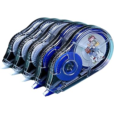 修正テープ等使用せずこのまま発送させていただきます。 Amazon | BITOSEE 詰め替え可能修正テープ 格納式ホワイトアウト