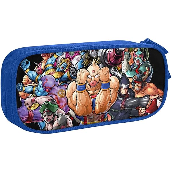 Amazon.co.jp: キン肉マン 筆箱収納袋、大容量筆袋、高ルックス