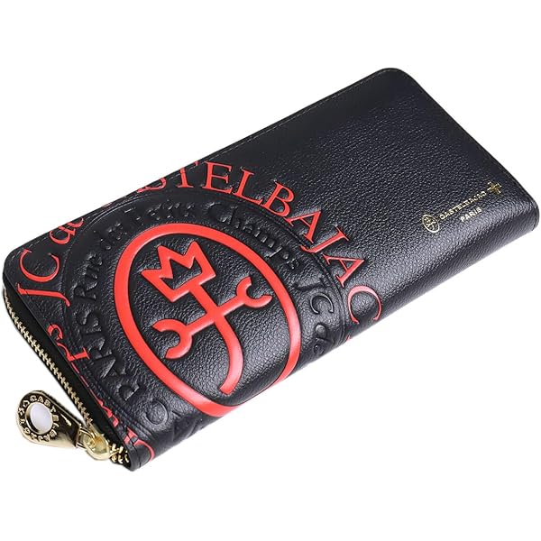 美品◎ カステルバジャック 長財布 ラウンドジップ レザー ブラック ラウンドファスナー長財布<トルク> | カステルバジャック