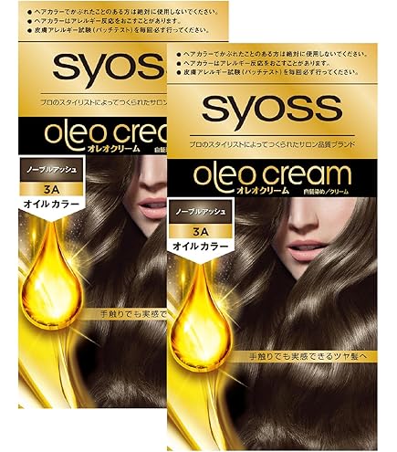 Amazon | サイオス オレオクリーム 白髪染め 3A ノーブルアッシュ