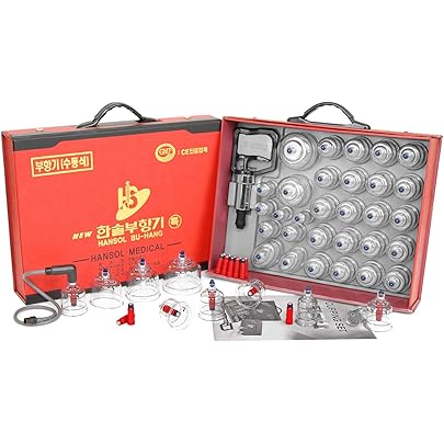 Amazon.co.jp: Hansol プロフェッショナル カッピングセラピー器具 30