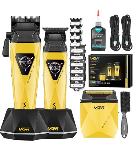 新品・正規品・保障付 VGR 3in1 バリカン トリマー シェーバー セット Amazon.co.jp: VGR 640S3 プロフェッショナル 3イン1 ヘアカットキット