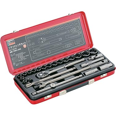 未使用【TONE】ソケットレンチセット　SHC30610MR レッド　差込9.5 未使用【TONE】ソケットレンチセット SHC30610MR レッド 差込9.5