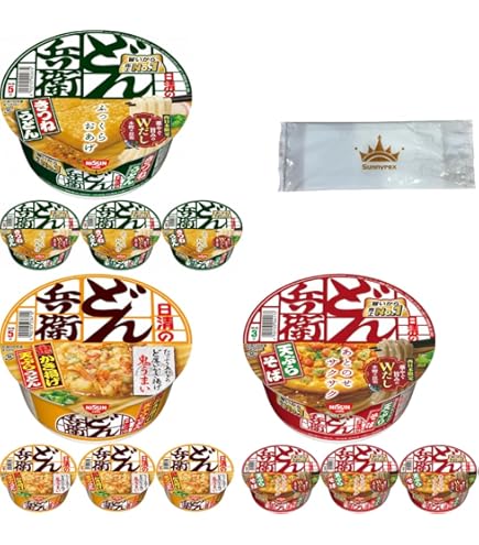Amazon.co.jp: 【Amazon.co.jp限定】 日清食品 どん兵衛 だし比べ 6種
