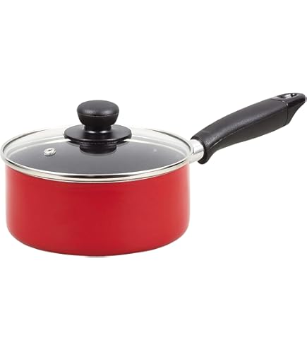 あられ鍋 コーティング加工 蓋付き*2 Amazon｜ワコートレーディング 片手鍋 グレー 18cm ふっ素加工