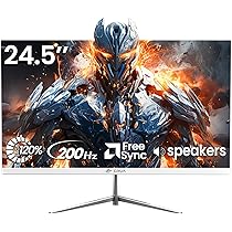 Amazon.co.jp: CRUA ゲーミングモニター 24.5インチ PC モニター 200Hz