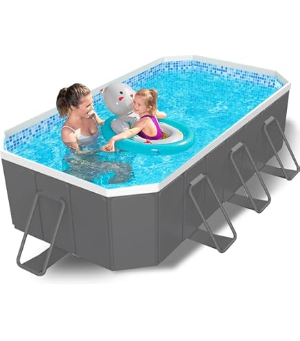 Amazon | NAKUJI【新改良 鉄骨構造 非膨張式】プール 空気入れ