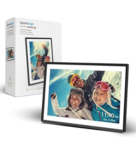 Amazon.co.jp: Nixplay Smart Digital Photo Frame 10.1 Inch - Share