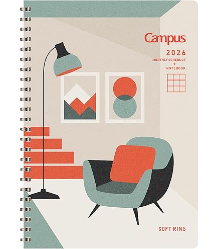 Amazon.co.jp: キョクトウ 手帳 2025年 2024年10月始まり FOBCOOP A5 W