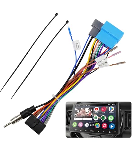Amazon.co.jp: KONPON ATOTO 対応 カーオーディオハーネス A6 PF/ S8
