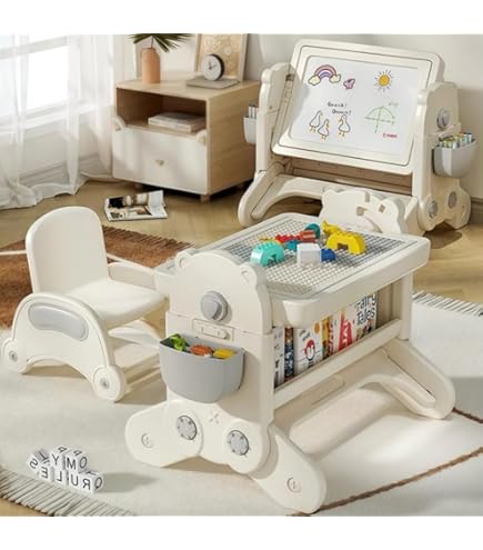 Amazon.co.jp: COSTWAY 子供用テーブル 椅子セット 幼児 机 キッズ