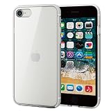 エレコム iPhone SE (第2世代/第3世代) / 8 / 7 用 ケース 耐衝撃 ガラス ブラック PM-A22SHVCG1BK
