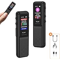 Amazon.co.jp: 64GB大容量小型コンパクトボイスレコーダー 1536kbpsの