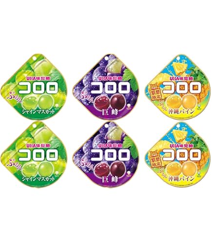 Amazon | UHA味覚糖 コロロ 巨峰 48g×6個入×(2ケース) | UHA味覚糖