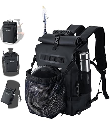 Amazon | [Goture] 自転車サイドバッグ 25L 【IPX4・完全防水】 釣り用