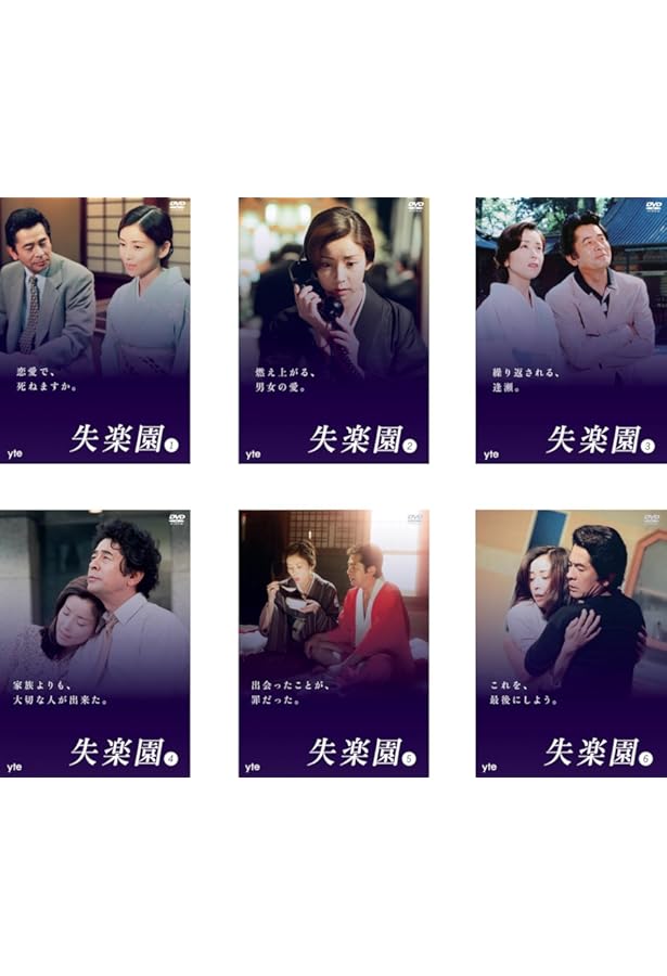 失楽園 DVD 2枚組 特典ブック付き 失楽園 ('97年) DVD BOOK 上下巻セット 未開封 - メルカリ