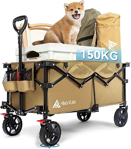 Amazon.co.jp: BEIKEMALL キャリーワゴン アウトドアワゴン 3秒