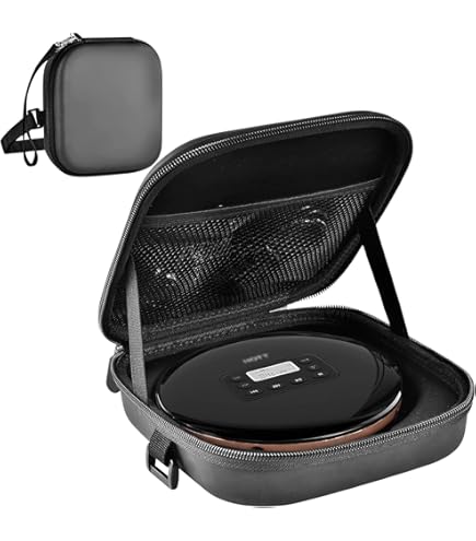 Amazon.co.jp: KLIM Discman ポータブル CD プレーヤー 内蔵バッテリー