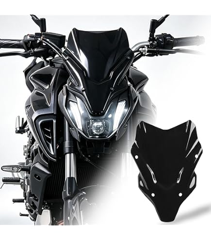 Amazon | Puig 7016F NEW GENERATION LONG [DARK SMOKE] YAMAHA MT-07