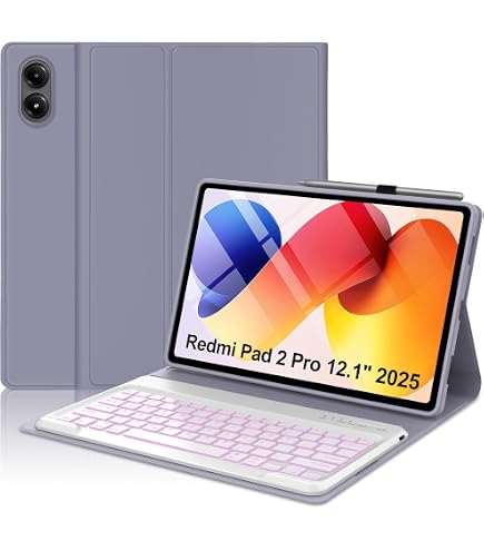 Xiaomi Redmi Pad Pro Keyboard - Bluetooth Keyboard Case (Black