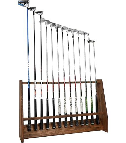 Amazon | WOOD WORKS 日本製 ゴルフクラブスタンド 13本用 【色