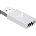 Rampow USB Type C (メス) to USB 3.0 (オス) 変換アダプタ【シルバー】Quick Charger 3.0対応 USB 3.0 高速データ転送 MacBook Pro/Air/iPad Pro 2019/Surface/