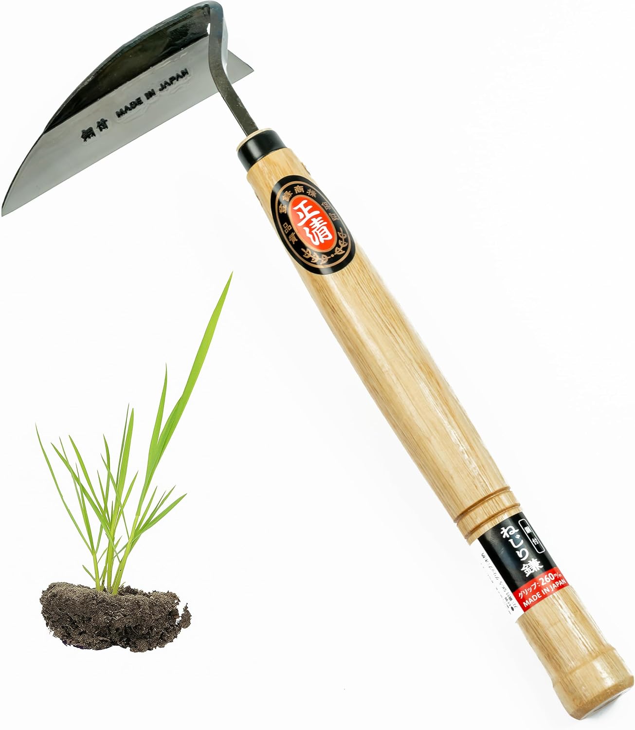 正清（MASAKIYO）右用ねじり鎌｜草取り鎌 雑草抜き 除草 草削り ガーデニング 家庭菜園用 鋼付 吉田刃物製