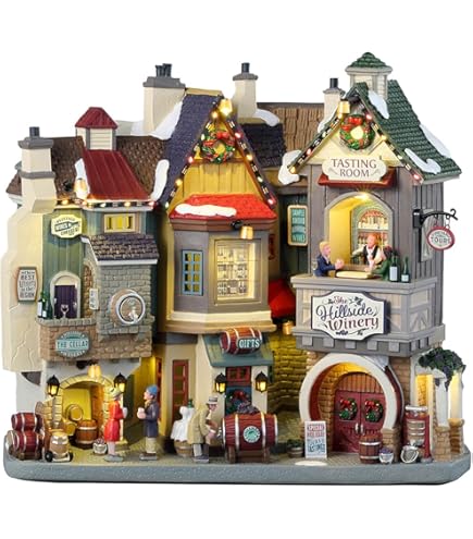 Amazon.co.jp: Lemax Birch Creek アイスフィッシングフェスティバル