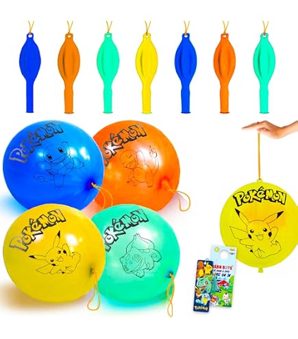 Amazon.co.jp: アソートカラーのポケモンパンチラテックスバルーン - 4
