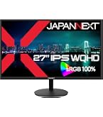 Amazon.co.jp: JAPANNEXT 27インチ モニター WQHD 2560x1440解像度 IPS
