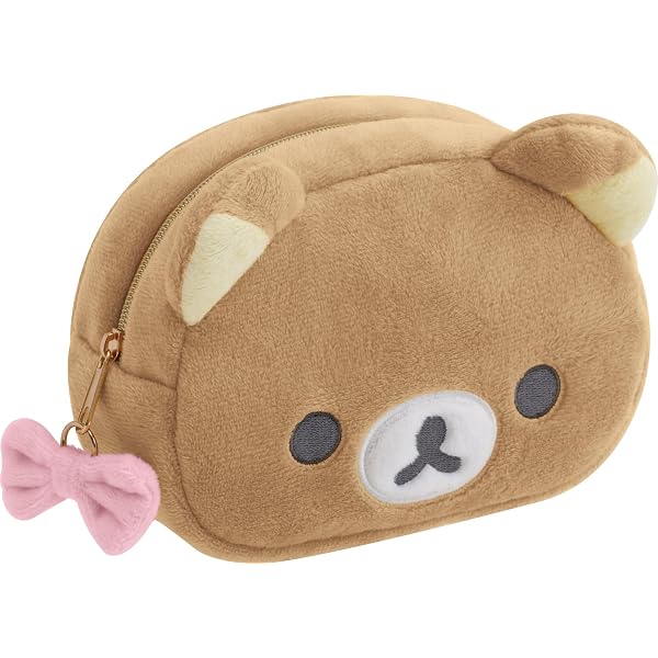 Amazon.co.jp: サンエックス リラックマ ミラー付ぬいぐるみポーチ