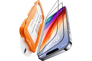 Zeniss iphone用の 14/13/13pro ガラスフィルムに適合する 【米軍規格航空材料&革新的なガイド枠】2枚セット いphone14 ガラスフィルム 耐衝撃·硬度10H 全面保護 気泡レス いphone13 pro 自動吸着 貼りやす
