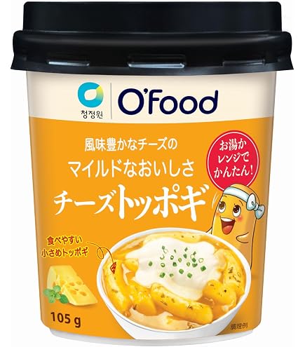 Amazon.co.jp: O'Food チーズトッポギ（パウチ） 140g : 食品・飲料・お酒